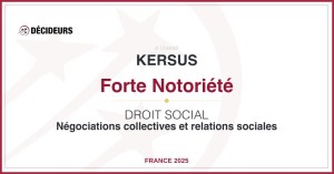 DECIDEUR Négociation collective - Forte Notoriété